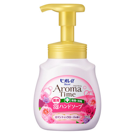 ビオレu / アロマタイム 泡ハンドソープ ロマンティックローズの香りの