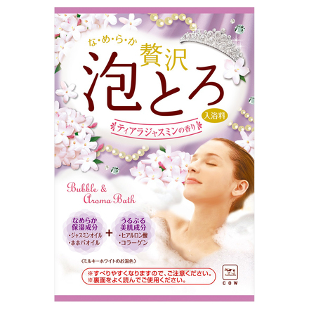 お湯物語 / 贅沢泡とろ 入浴料 ティアラジャスミンの香りの公式商品