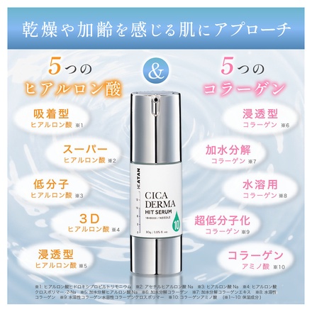 KATAN / KATAN CICA ダーマヒットセラム 10 30gの公式商品情報｜美容