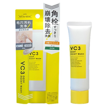 pdc / 毛穴フォーカスVC VC3ディープポイントウォッシュ 30gの