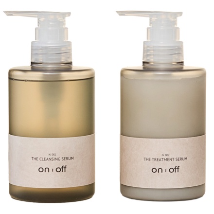 on | off / THE CLEANSING SERUM／THE TREATMENT SERUMの公式商品情報