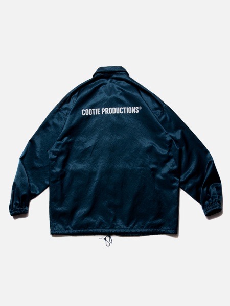 COOTIE / R/C Satin Coach Jacket -Blue-
