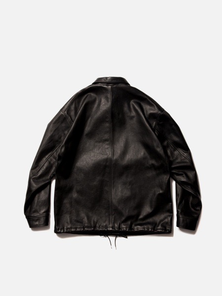 COOTIE / Leather Coach Jacket