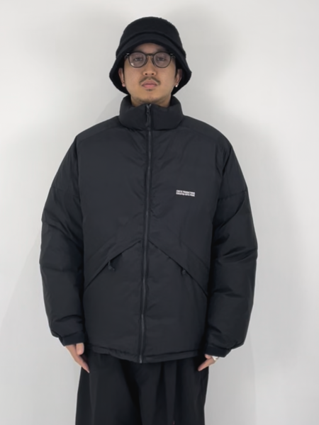 COOTIE / Nylon Down Jacket -Black-