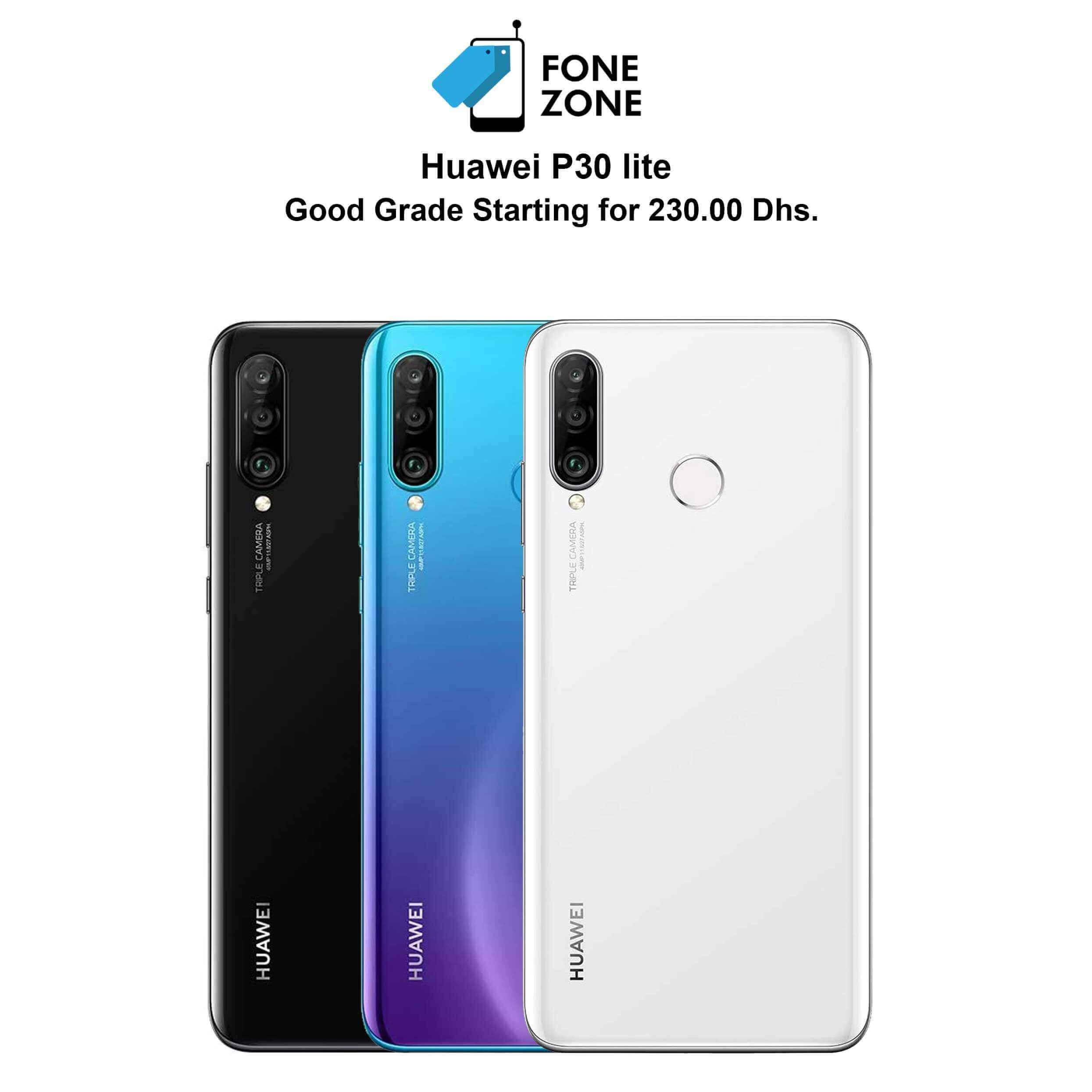 Huawei P30 Lite 128GB, 4GB Ram single sim Pearl White | 599-999