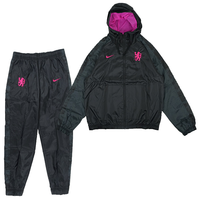 チェルシー 24-25 CE フーデッド ウーブントラックスーツ 上下セット