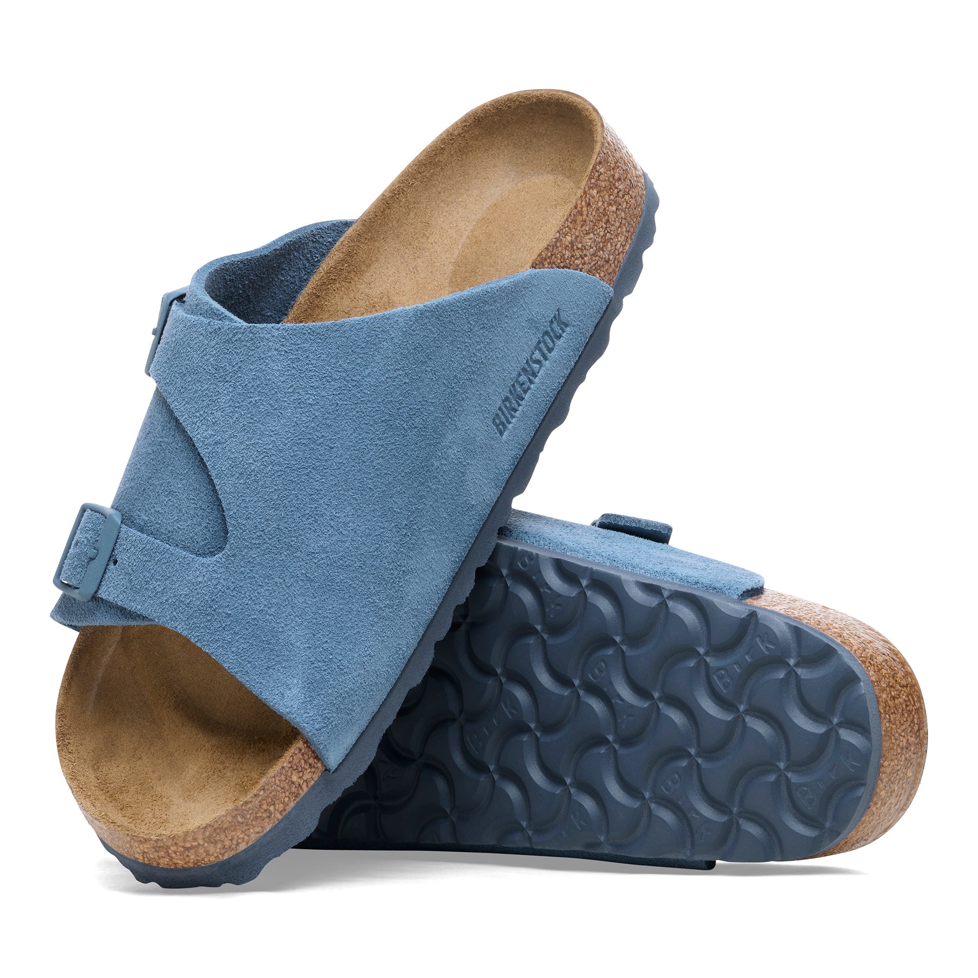 Birkenstock Zurich elemental blue suede