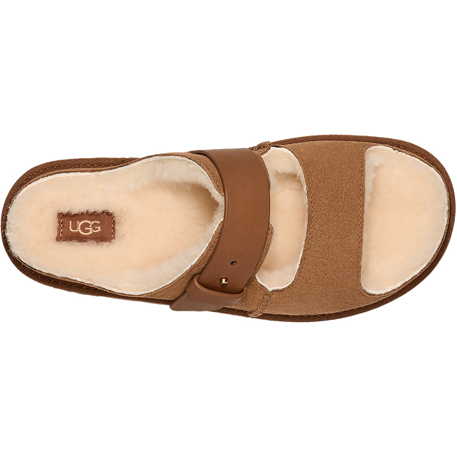 Women's UGG Greenport Strap Slide Chestnut – Footwear etc.