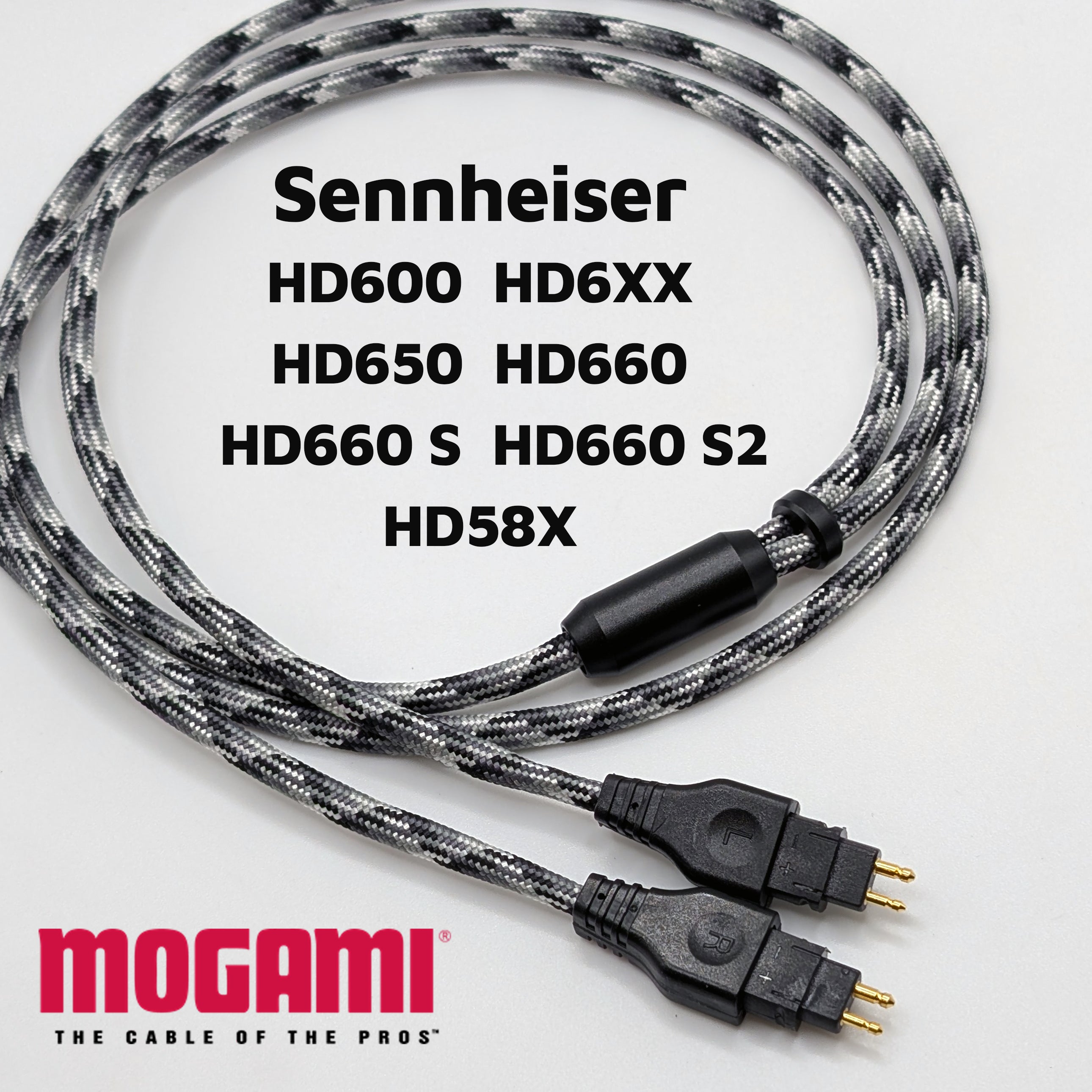 Sennheiser HD600 Series - Mogami 26AWG – Fog City Audio