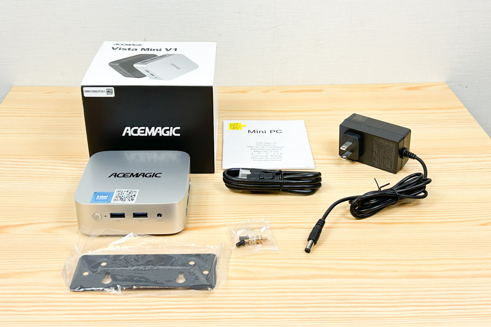 ACEMAGIC VISTA Mini V1実機レビュー 手のひらサイズのミニPC