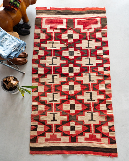 VINTAGE】Navajo Rug 