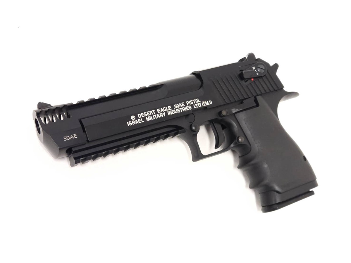 KWC: デザートイーグル Mark XIX .50AE セミ/フルオート Co2 JP.Ver BK