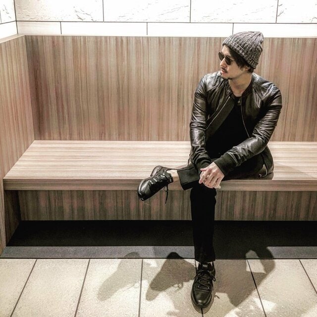 トッズ ノーコード01を初履き！コーデは勿論、オールブラックです