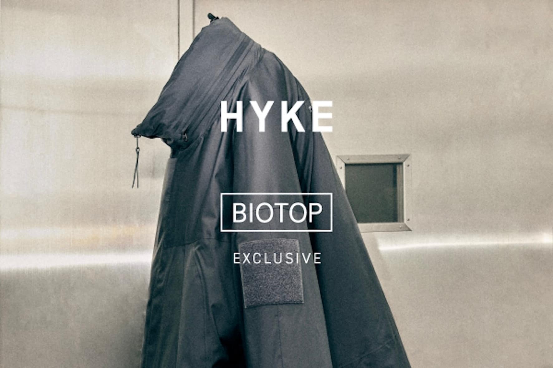 今冬コラボアウターの大本命！ ビオトープが HYKEに別注したモンスター