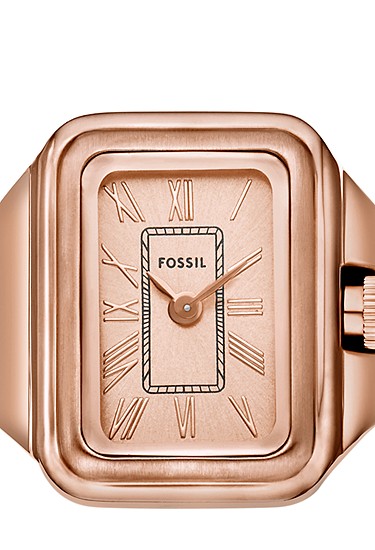 RAQUEL 二針 ローズゴールドトーン ステンレススチール ウォッチリング