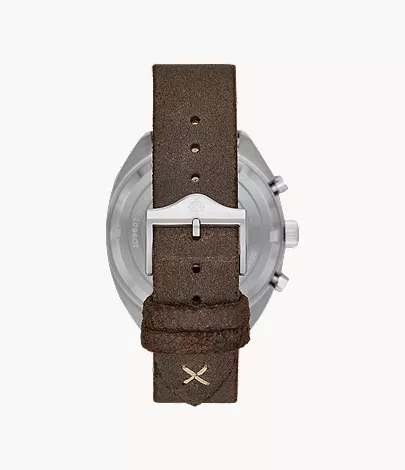Grandrally Quartz Brown Leather Watch