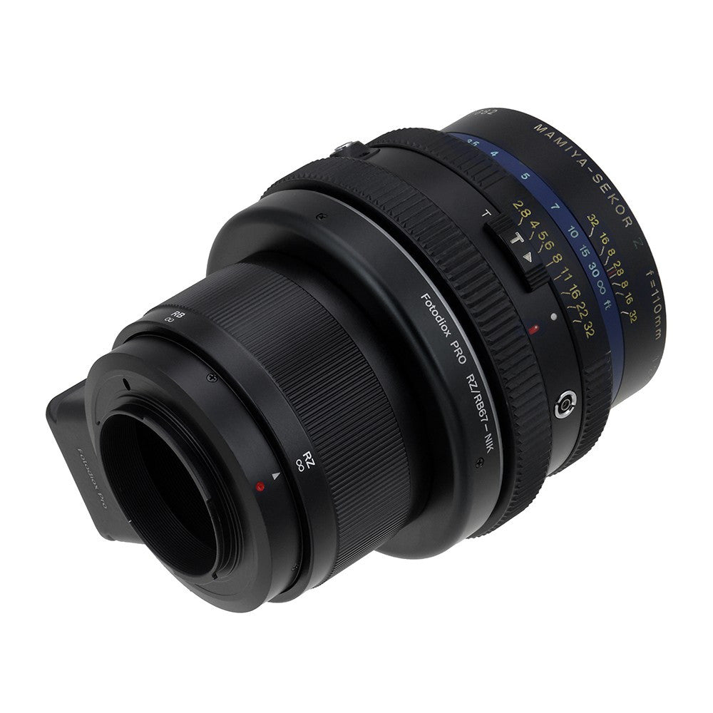 Mamiya RB67/RZ67 Mount Lens to Nikon F Mount SLR Camera Body