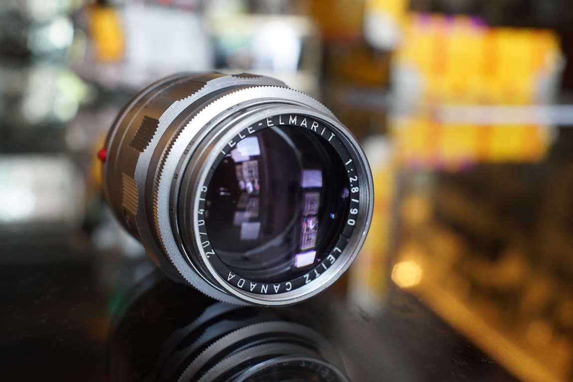 Leica Leitz fat Tele-Elmarit 90mm f/2.8 Chrome - Fotohandel
