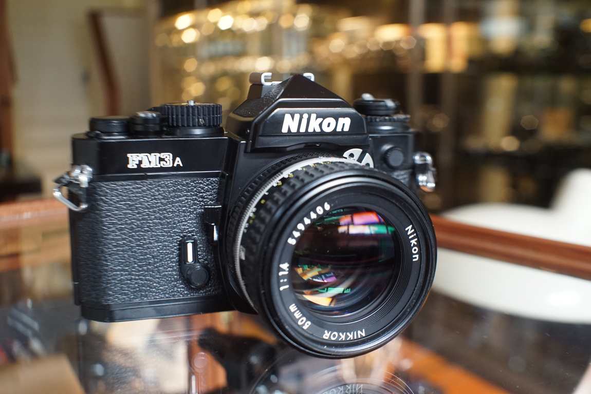 Nikon FM3a black + Nikkor 50mm f/1.4 AIS kit - Fotohandel