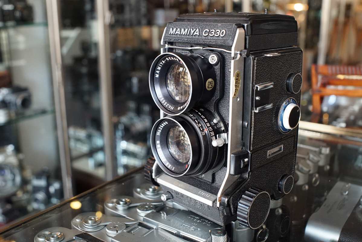 Mamiya C330 + Mamiya-Sekor D 105mm 1:3.5 - Fotohandel Delfshaven