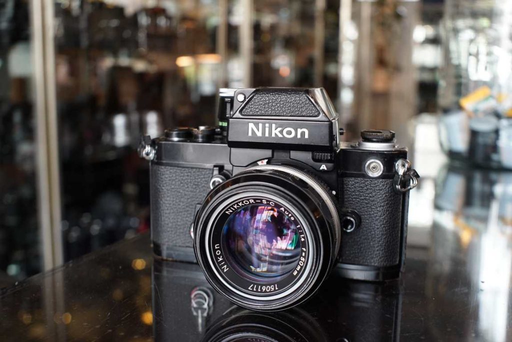Nikon F2SB (F2 + DP-3 finder) + Nikkor 50mm f/1.4 K pre-AI kit