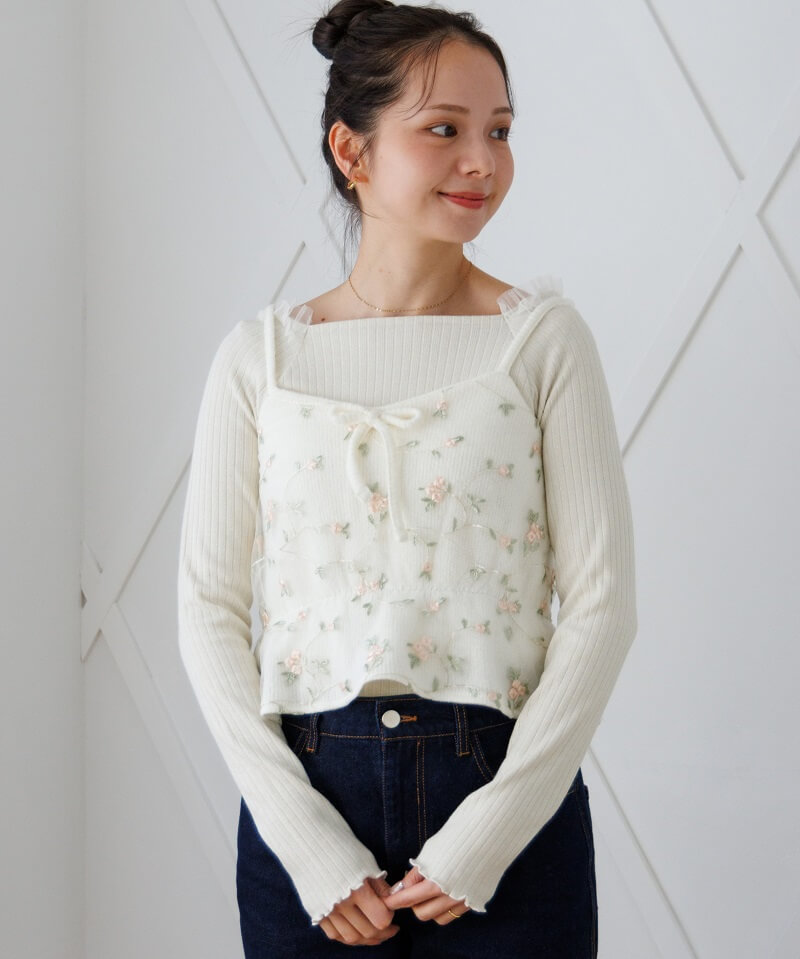 flower｜フラワー【公式】のキャミソール・タンク通販