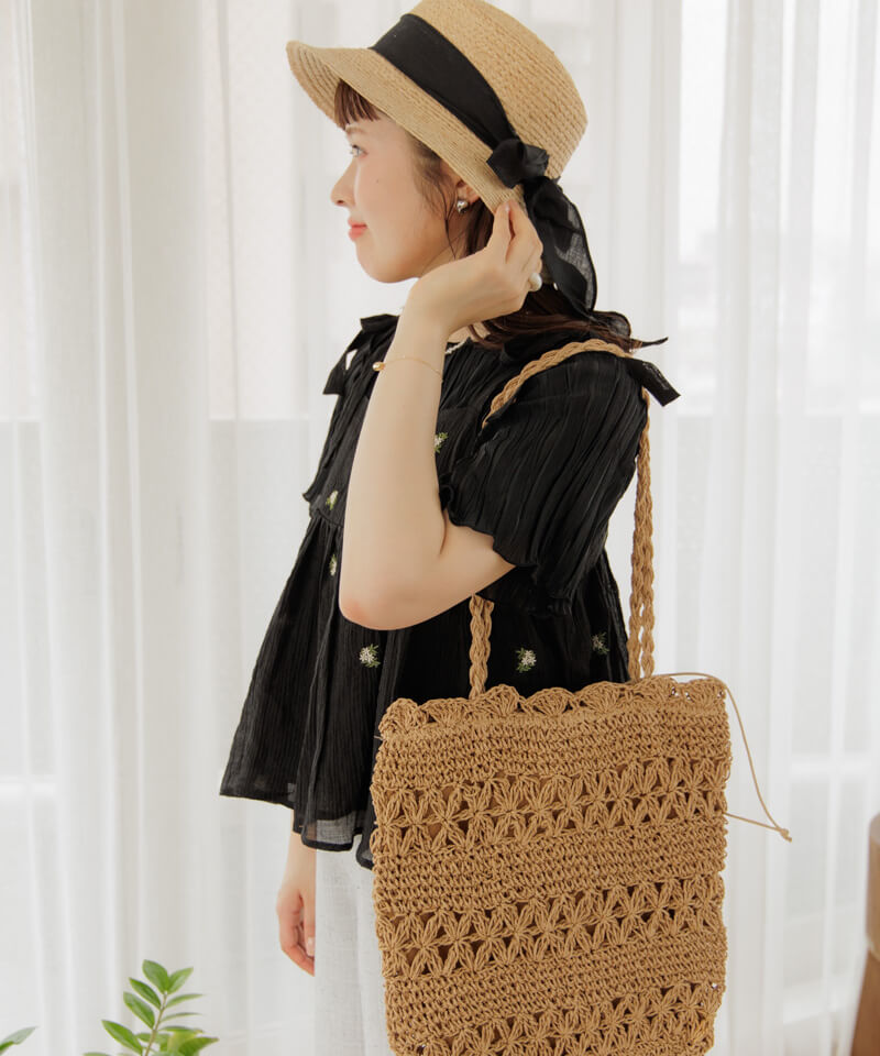 10%OFF】soft crochet tote ～ｿﾌﾄｸﾛｼｪﾄｰﾄ | flower／フラワー公式通販