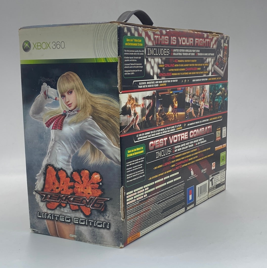 New Microsoft Xbox 360 Tekken 6 Limited Edition HORI Wireless