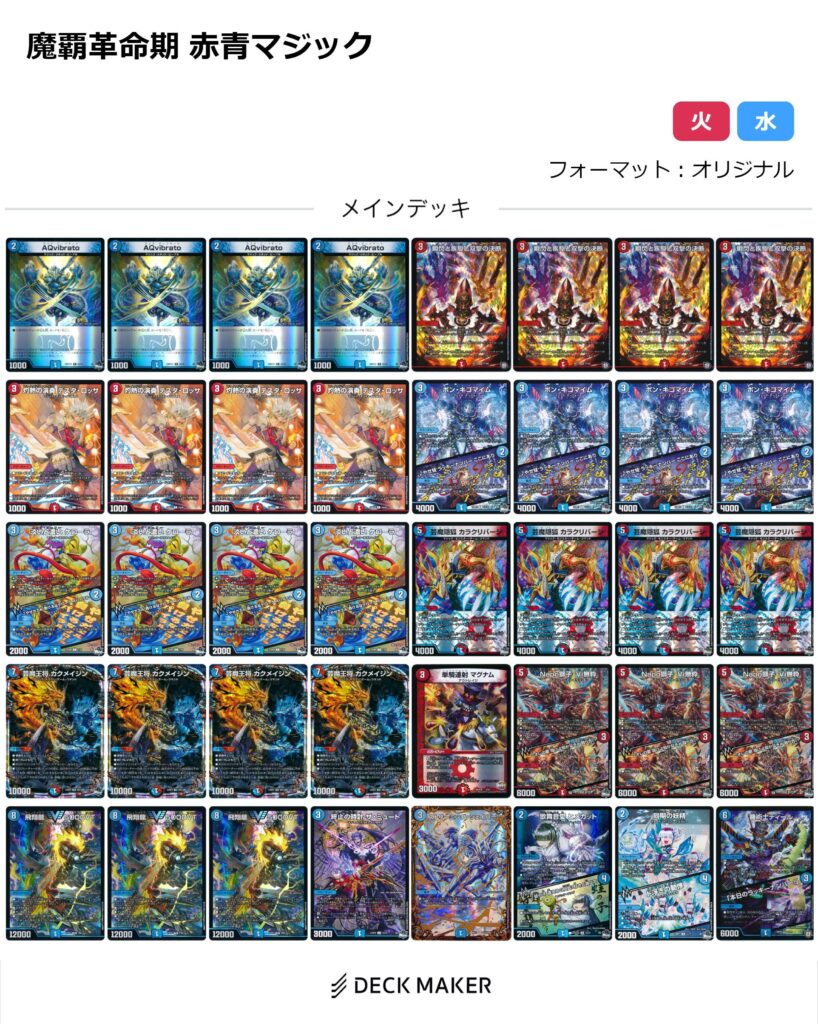 殿堂予想選手権 2024冬の陣 その3 〜赤青マジック編〜 | flat-デュエマ