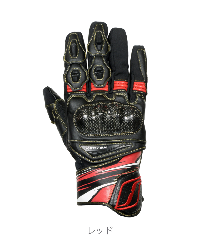 プログレスカーボングローブ フラッグシップ オートバイ専用