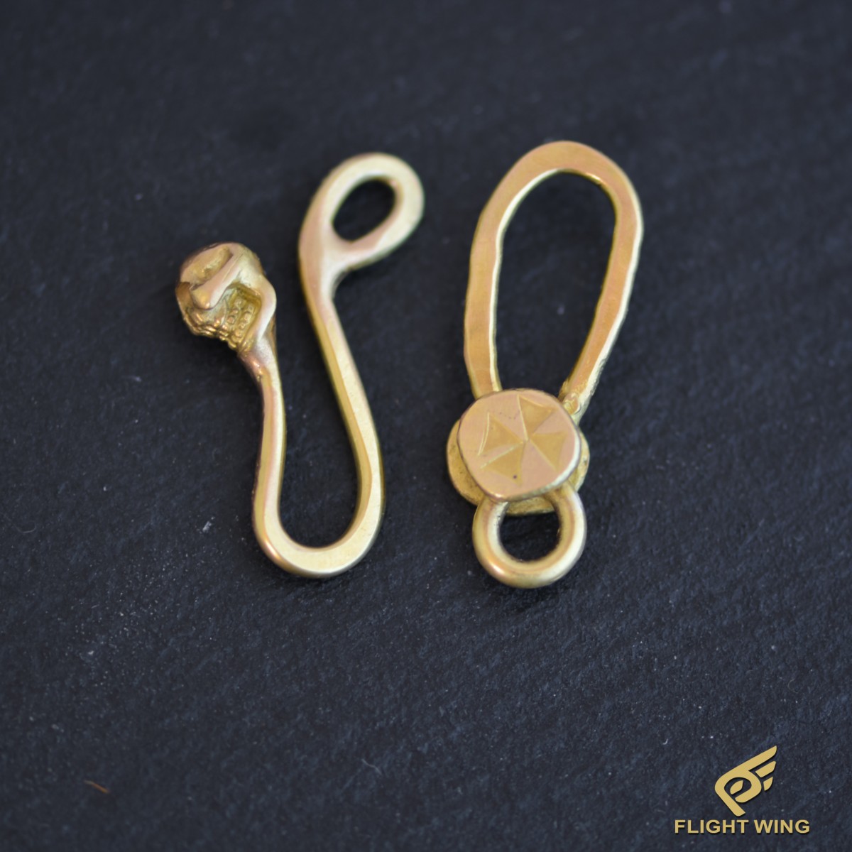 中古】K18 Skull Hook Set / Stop Light ストップライト 全金スカル