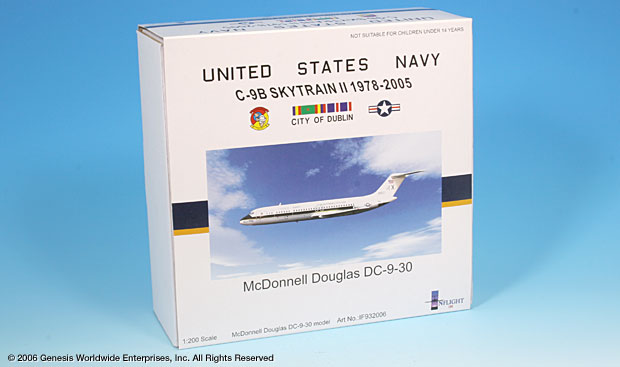 US Navy C-9B RX 4607 DC-9-32 1:200