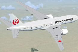 Japan Airlines Boeing 777-300 JA8941 for FS2004
