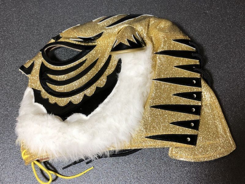 本日限定価格 直筆サイン入り)初代タイガーマスクのプロレスマスク