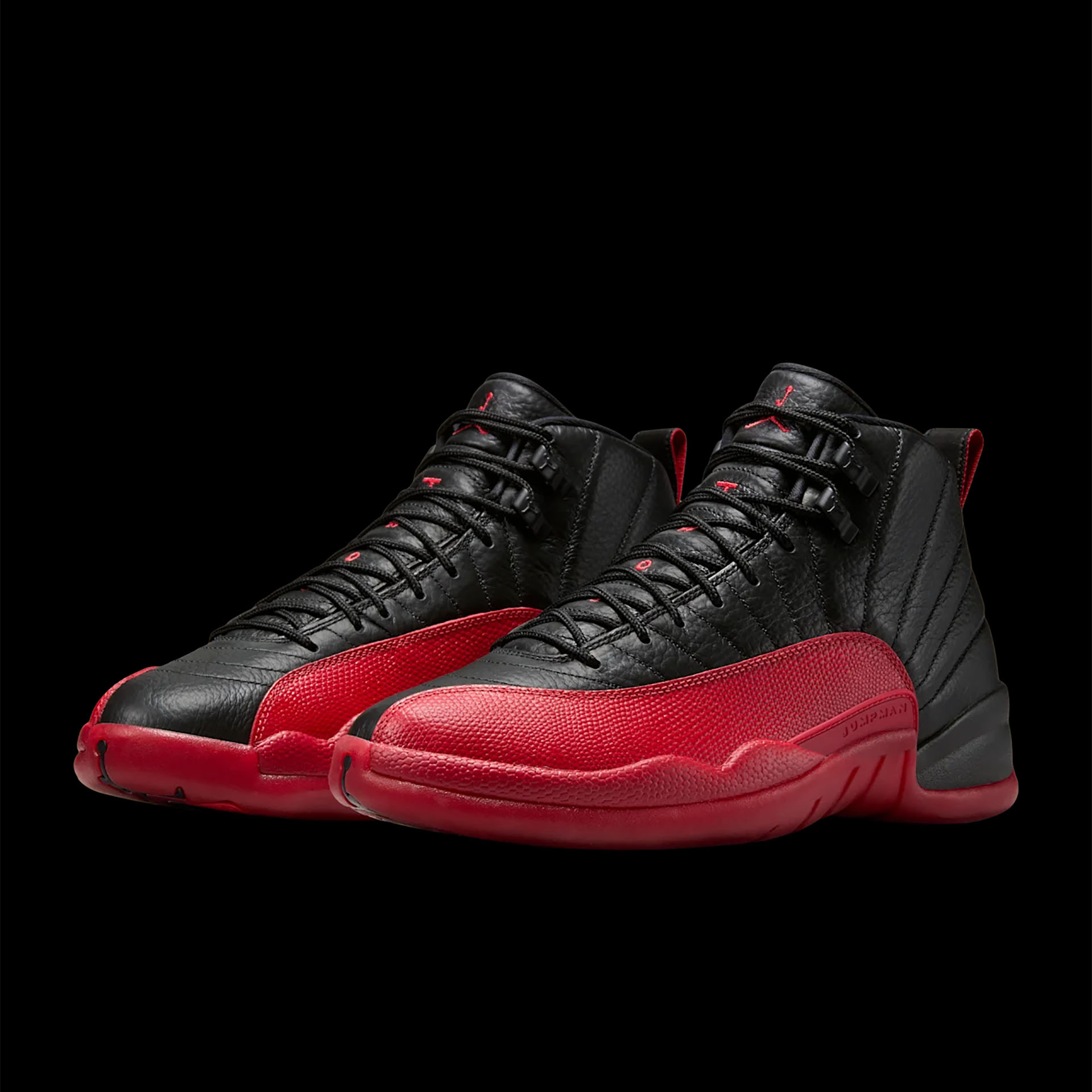 AIR JORDAN 12 'Black and Varsity Red' ｜ FLY BASKETBALL CULTURE