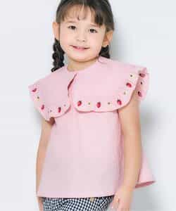 ☆SALE☆レモン・いちご刺繍ブラウス（V214015）|apres les cours