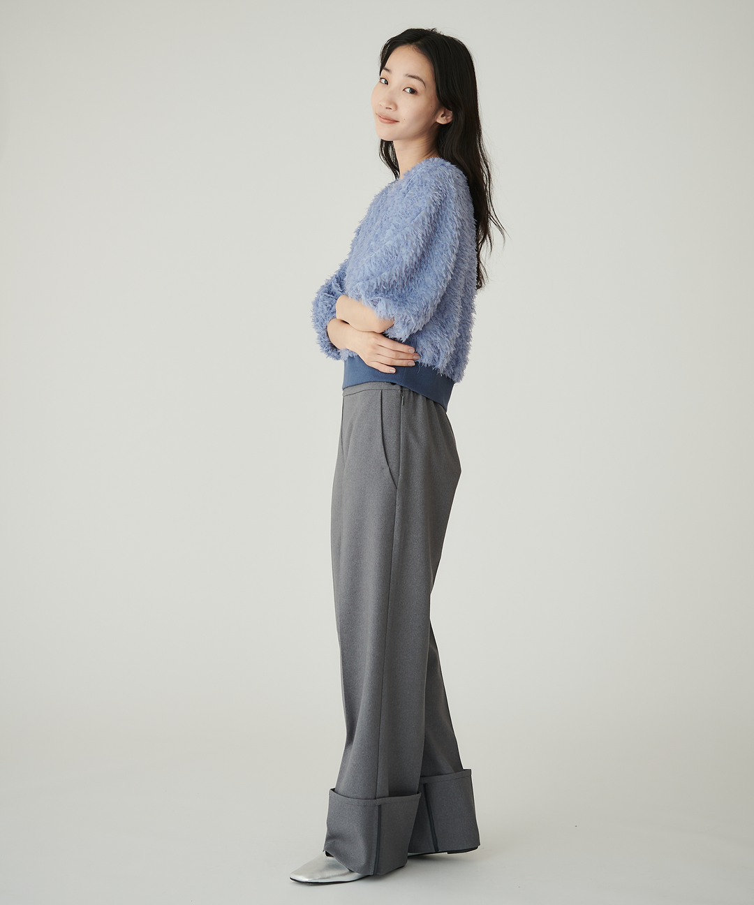 フェザーカットジャガードトップス – FACE SANS FARD