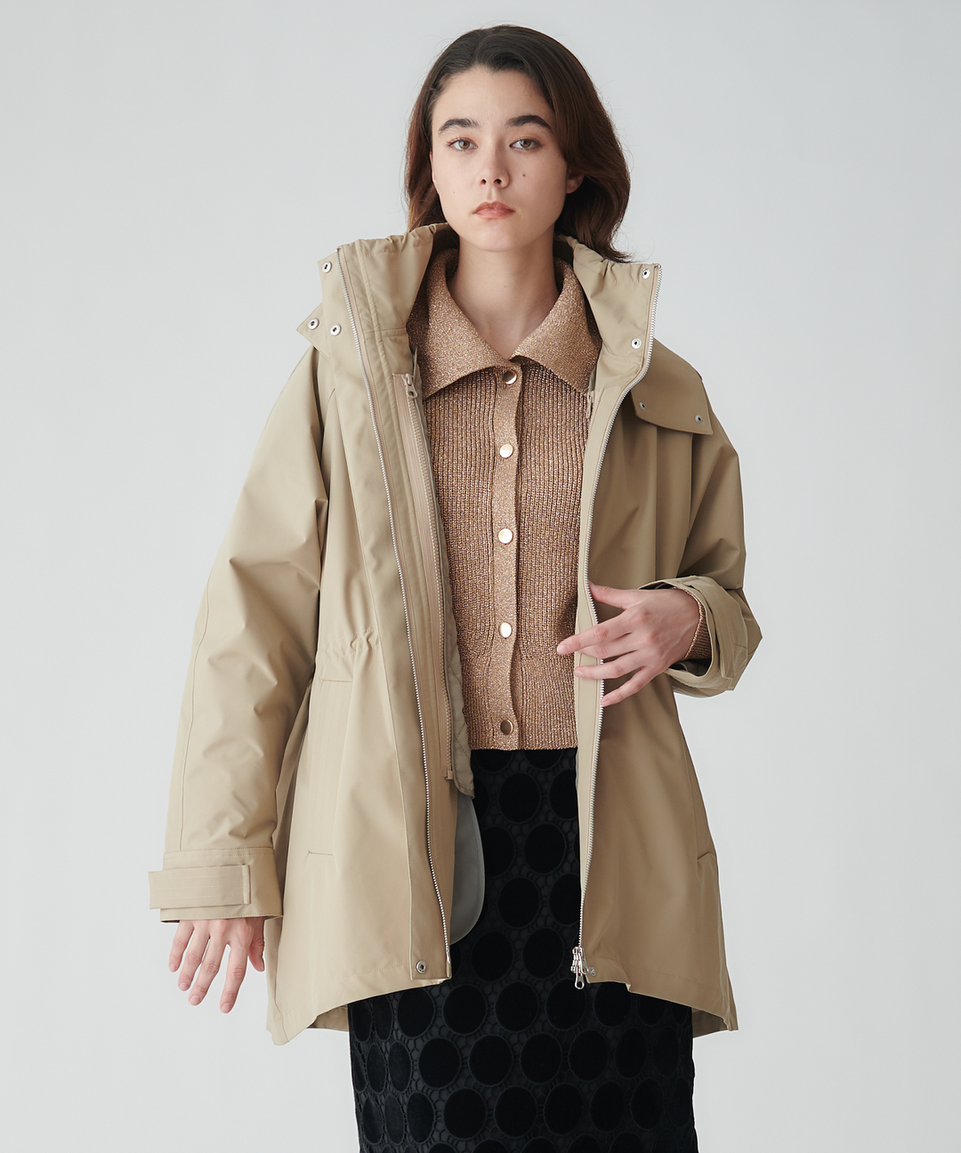 ステッチワークモッズコート – FACE SANS FARD