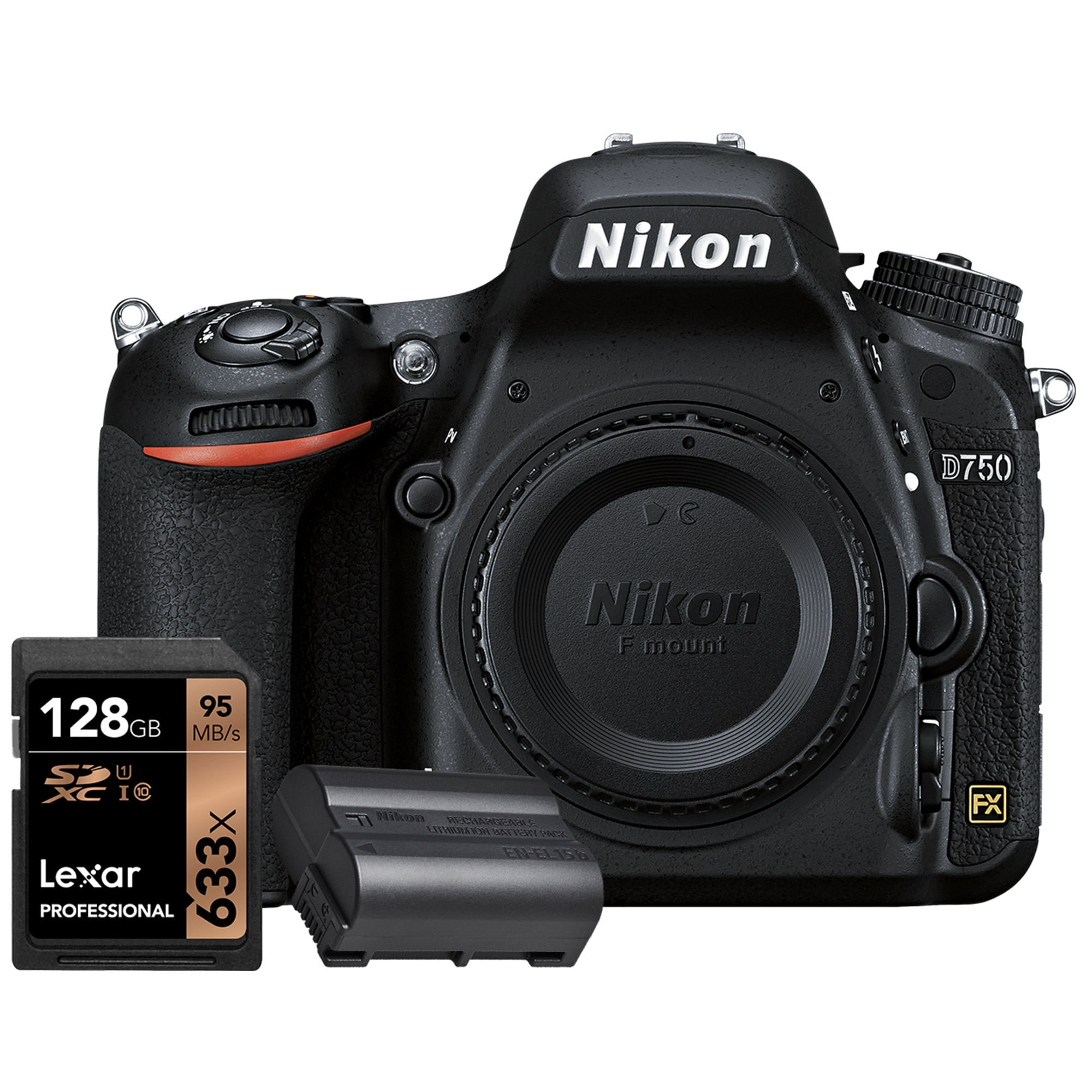 Nikon D750 Fatbox Aparat Foto DSRL Full Frame Kit cu Acumulator EN