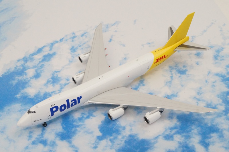 1/400 B747-8F（貨物型） ポーラーエアカーゴ DHL塗装 N853GT ［10901