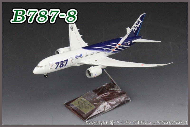 ボーイング B787-8 ANA 1/200 JA805A 主翼空中姿勢 訳あり ボーイング