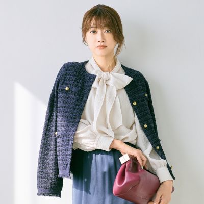 M7days(エムセブンデイズ)の【徳原文子さんコラボ】【洗える】シボ感