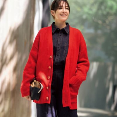 レディースのカーディガン(Vネック) 30代40代50代大人の通販｜HAPPY