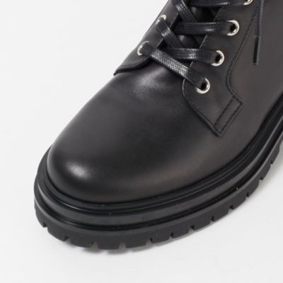 Gianvito Rossi(ジャンヴィト ロッシ)のレースアップコンバットブーツ