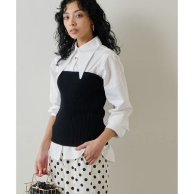 Whim Gazette(ウィム ガゼット)のロングポイントカラーシャツ通販