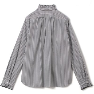 SINME(シンメ)のストライプスカラエンブロイダリーシャツ通販 | 集英社