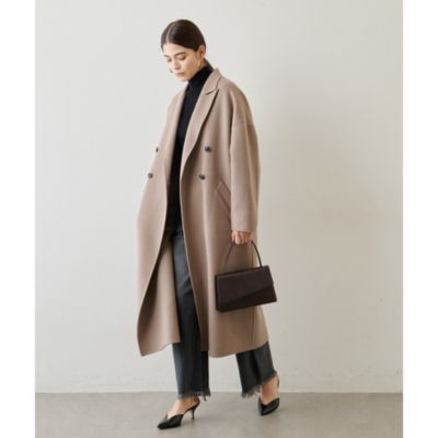 Whim Gazette(ウィム ガゼット)のカシミヤリバーコート通販 | 集英社