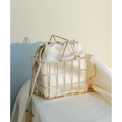 Whim Gazette(ウィム ガゼット)の【ZANCHETTI】MARKET BAG通販