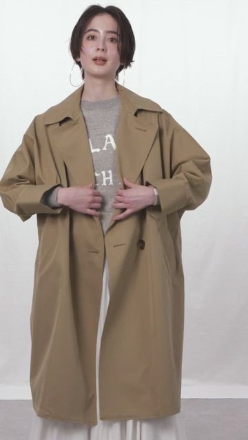 TICCA(ティッカ)の【HPS別注】トレンチテントコート通販 | 集英社HAPPY