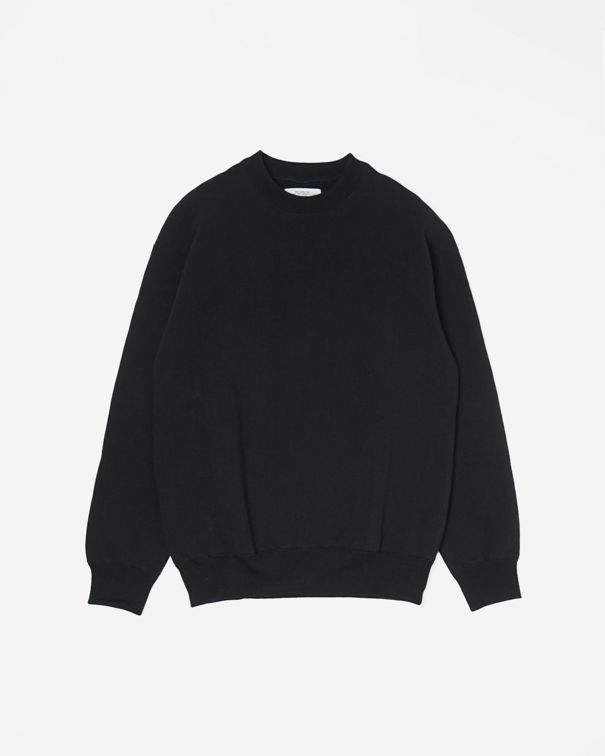 Loopwheel Crewneck Sweatshirt / Black – Front General Store